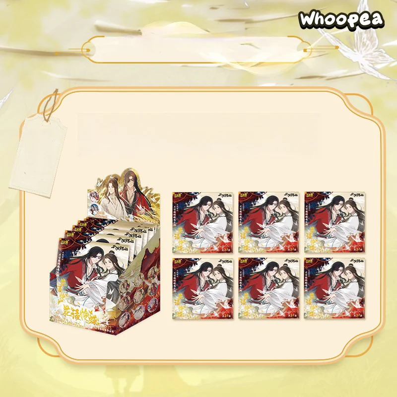 Heaven Official Blessing Silver Butterflies on Flowers Series Badge Blind Box - Image 5