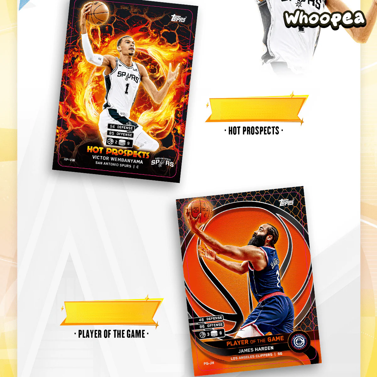 Topps 2025-26 NBA Match Attax Series Trading Card Blind Box - Image 2