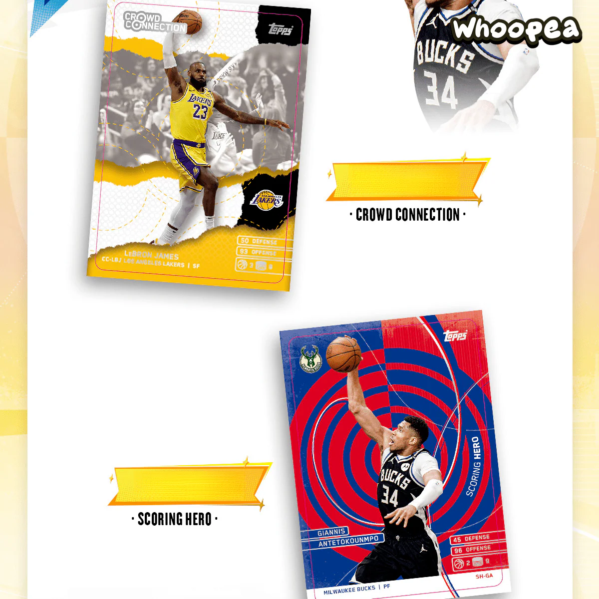 Topps 2025-26 NBA Match Attax Series Trading Card Blind Box - Image 3