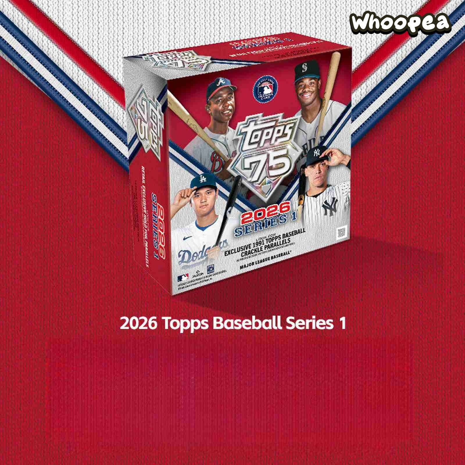 Topps 2026 Baseball Series 1 Trading Card Blind Box - Image 8
