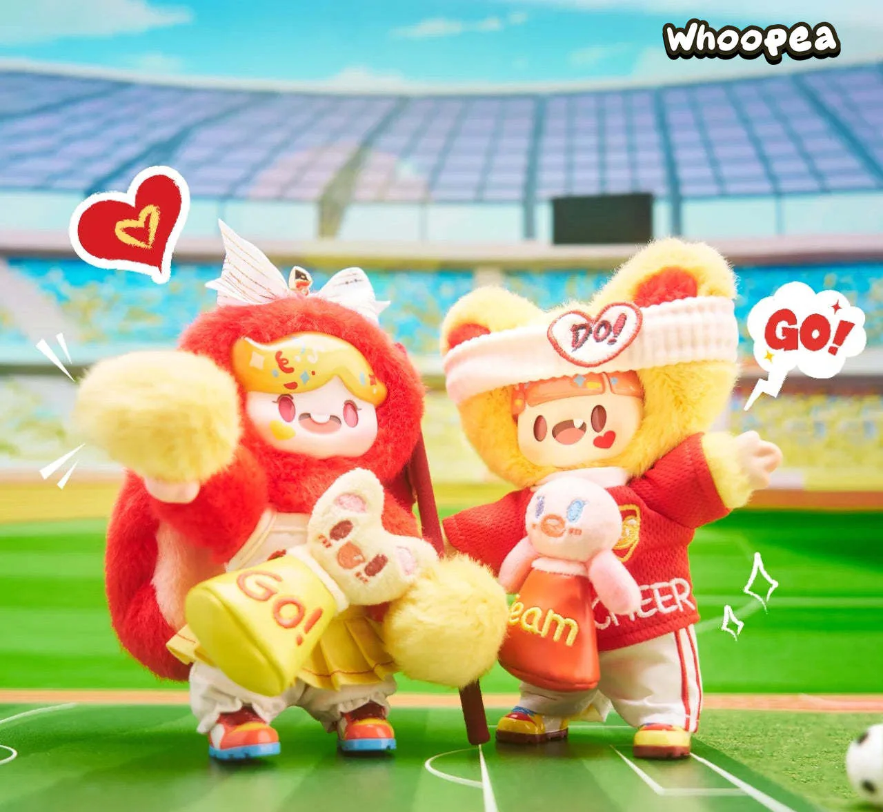 Adou x FuFu You're So Amazing Series Plush Dolls Hanging Card - Image 3