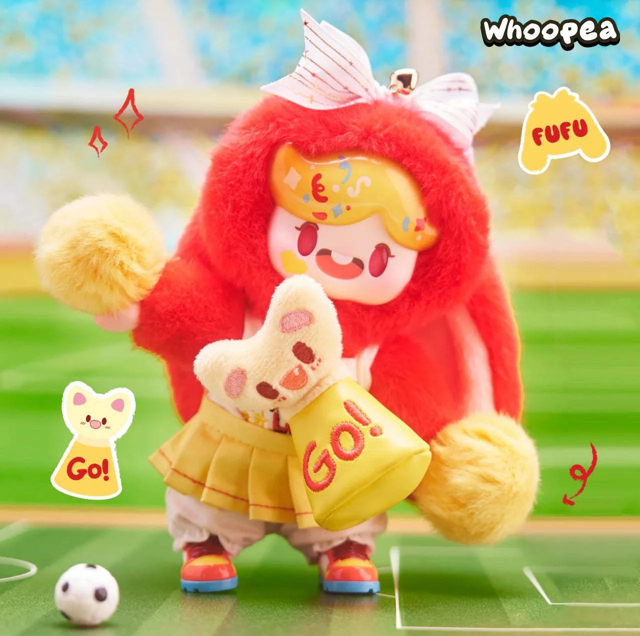 Adou x FuFu You're So Amazing Series Plush Dolls Hanging Card - Image 5
