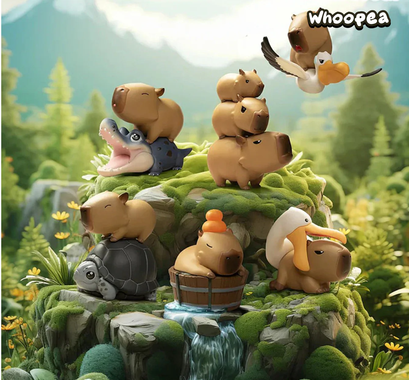 Animal Heavenly Body Capybara Series Figures, Blind Box - Image 2