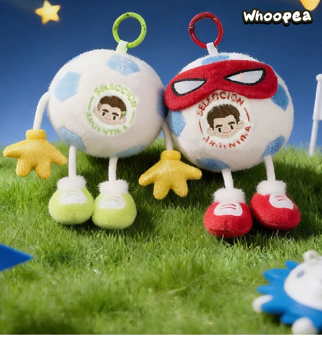 World Cup Argentina National Team VAMOS ARGEMTINA Series Plush Pendant Blind Box - Image 4