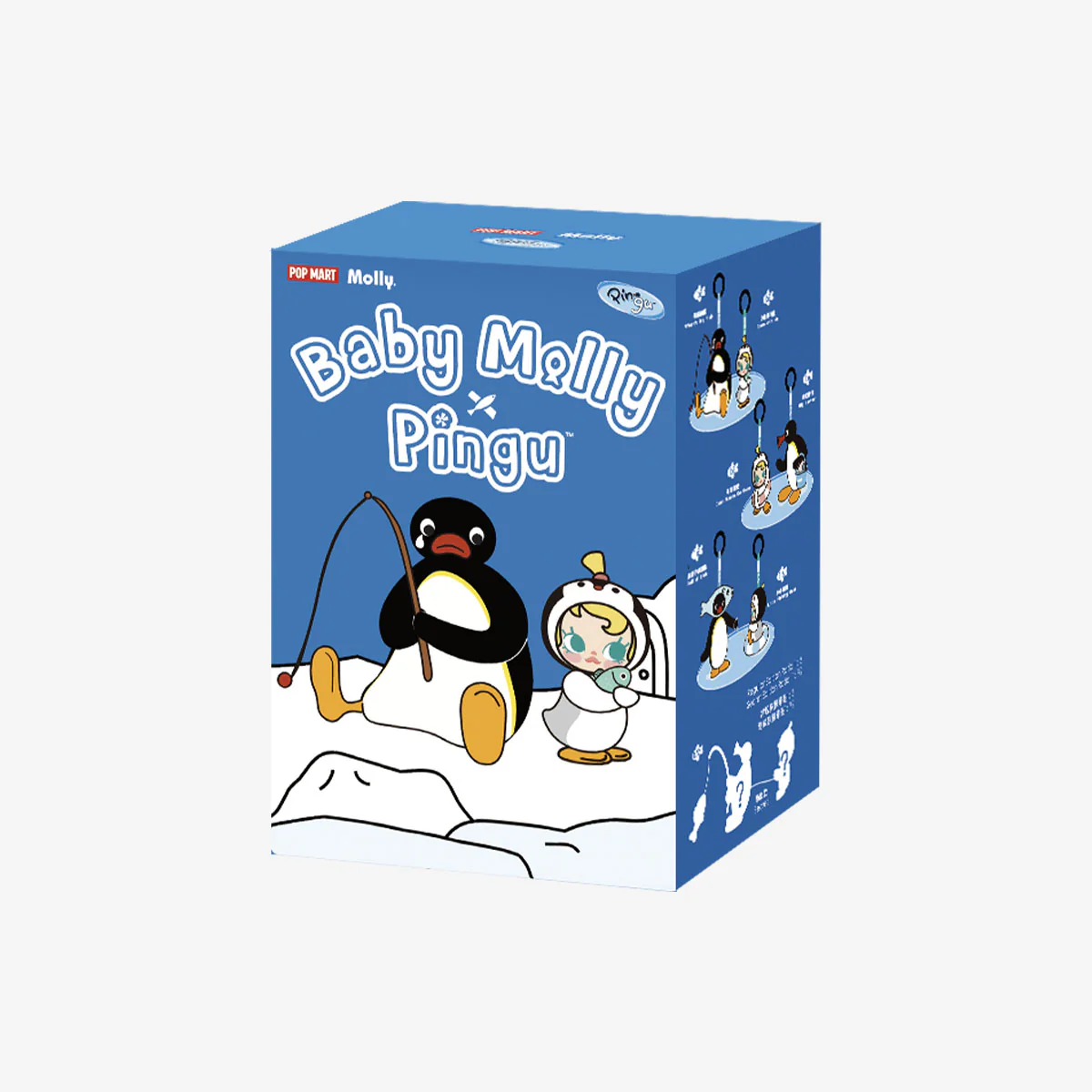 Baby Molly × Pingu Happy Fishing Series-Vinyl Plush Pendant Blind Box - Image 10