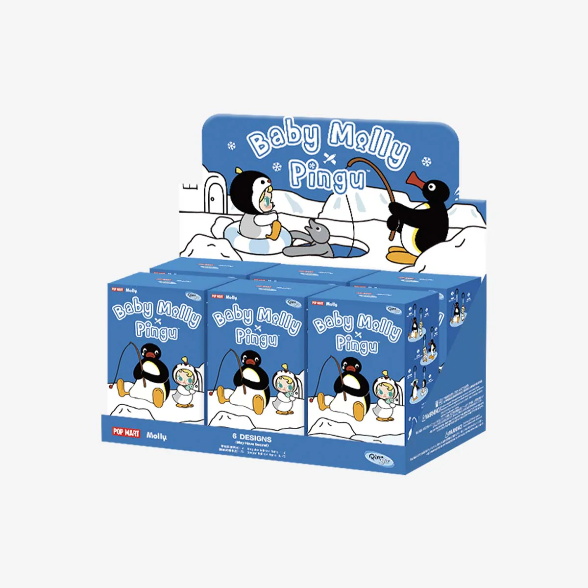 Baby Molly × Pingu Happy Fishing Series-Vinyl Plush Pendant Blind Box - Image 11