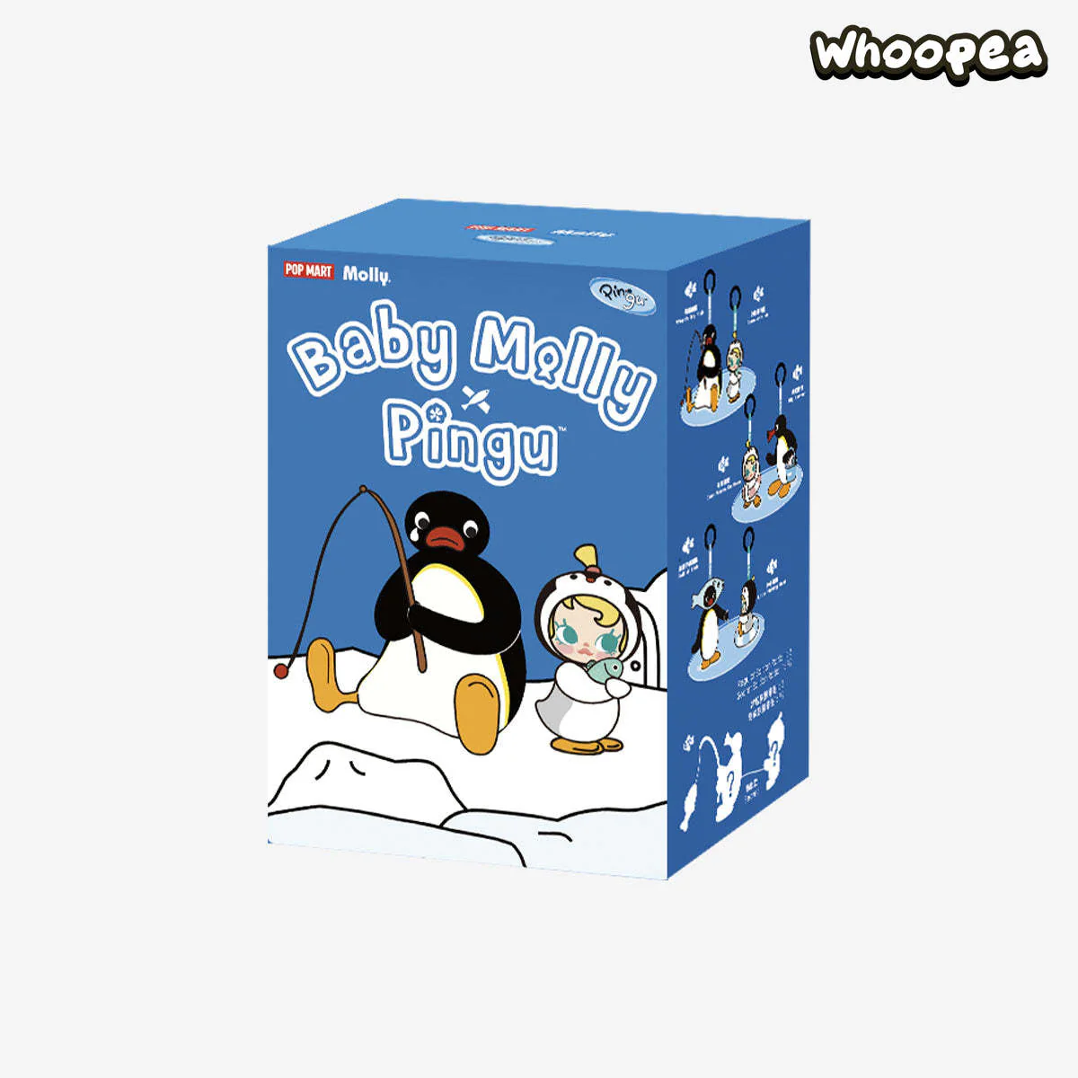 Baby Molly × Pingu Happy Fishing Series-Vinyl Plush Pendant Blind Box - Image 8