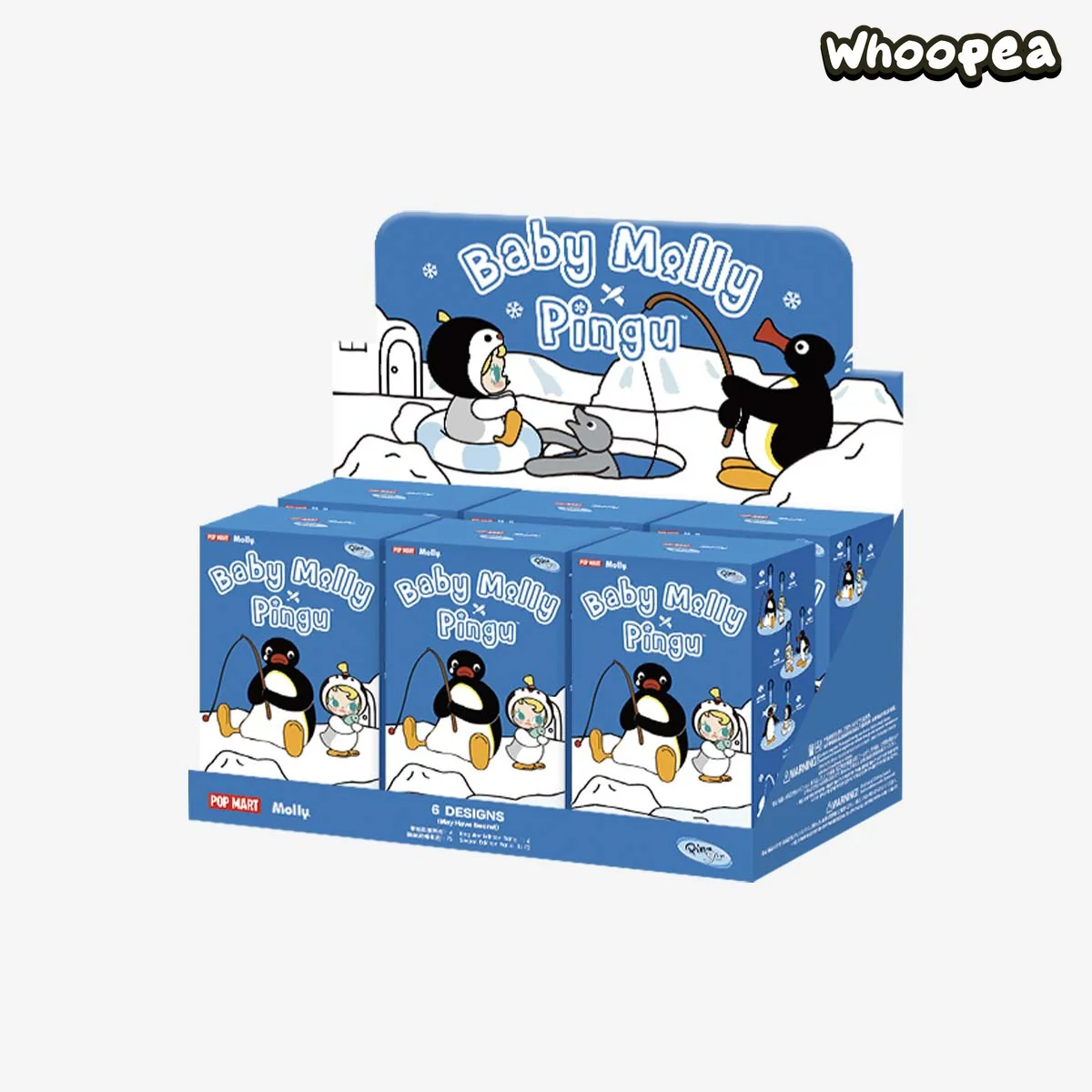 Baby Molly × Pingu Happy Fishing Series-Vinyl Plush Pendant Blind Box - Image 9