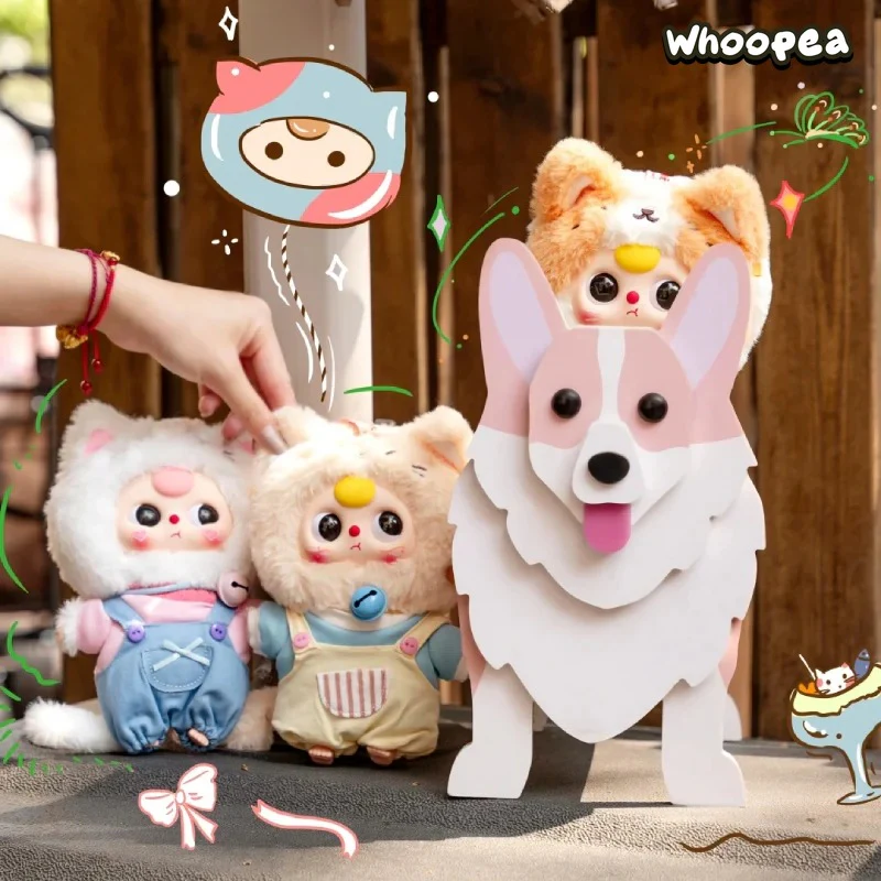 Baby Three Cat Wardrobe Series Plush Dolls, Blind Box - Image 4