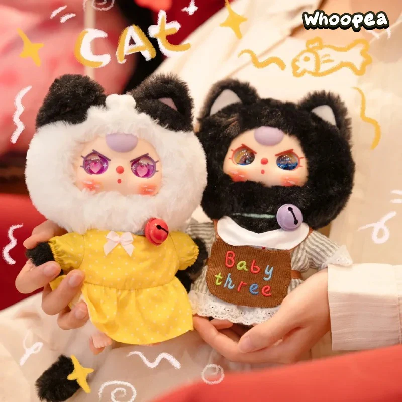 Baby Three Cat Wardrobe Series Plush Dolls, Blind Box - Image 9