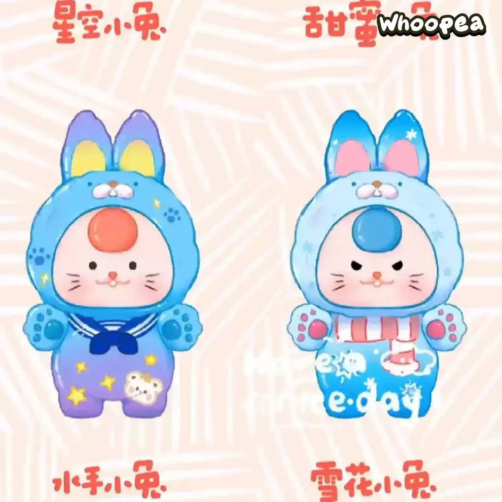Baby Three-Dopamine Rabbit Cute Series Mini Bean, Blind Box - Image 3