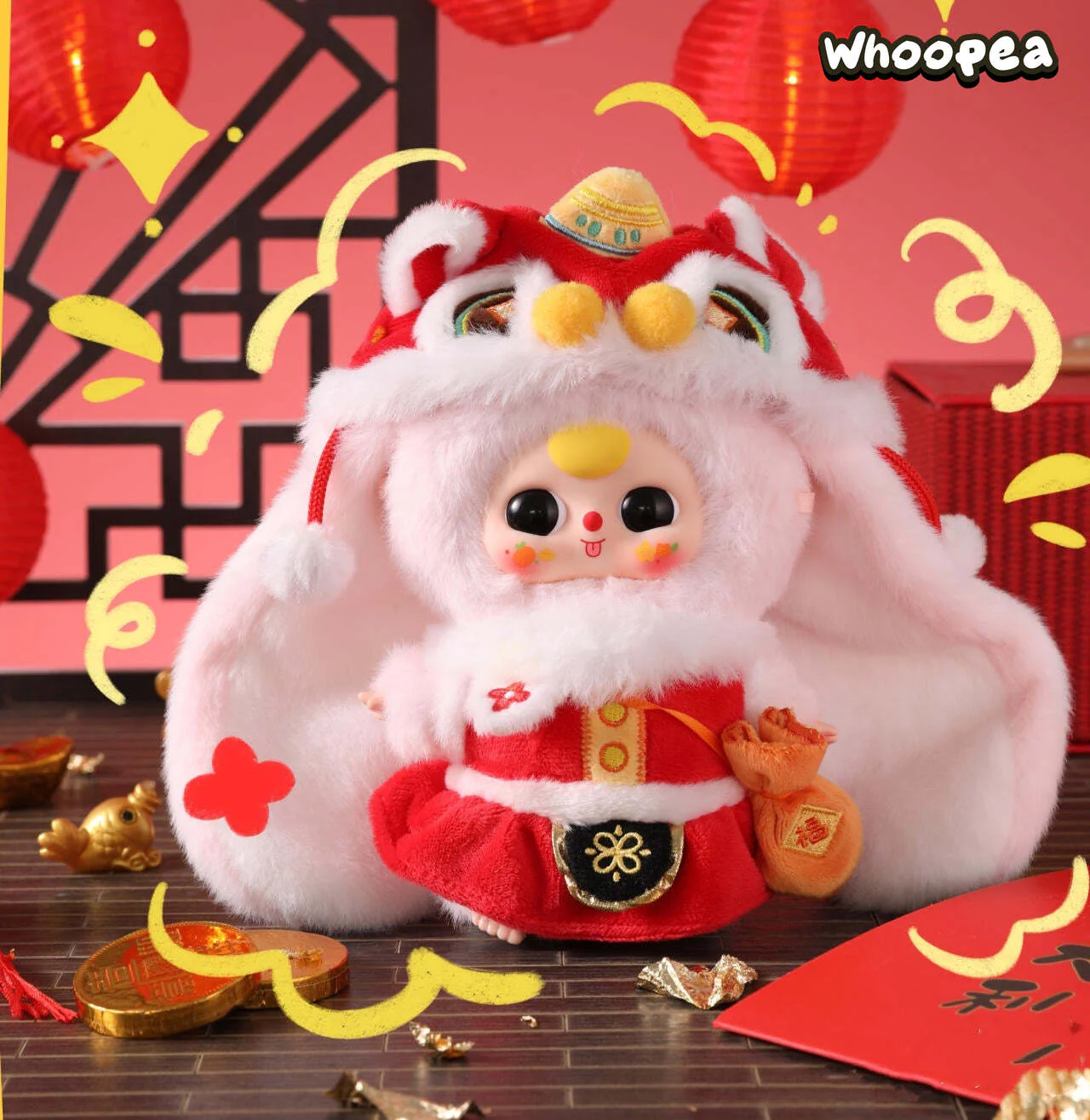 Baby Three Happy New Year Series Plush Dolls, Blind Box - Image 8