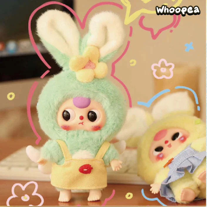 Baby Three Macaron Cute Bunny Series Plush Dolls, Blind Box - Image 3