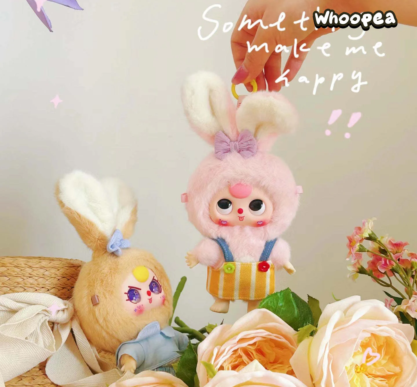 Baby Three Macaron Cute Bunny Series Plush Dolls, Blind Box - Image 4