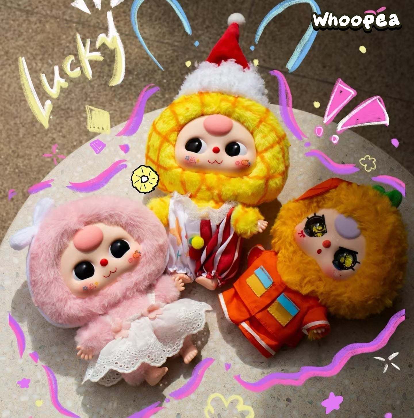 Baby Three Professional Dreamer Series Plush Dolls, Blind Box - Image 3