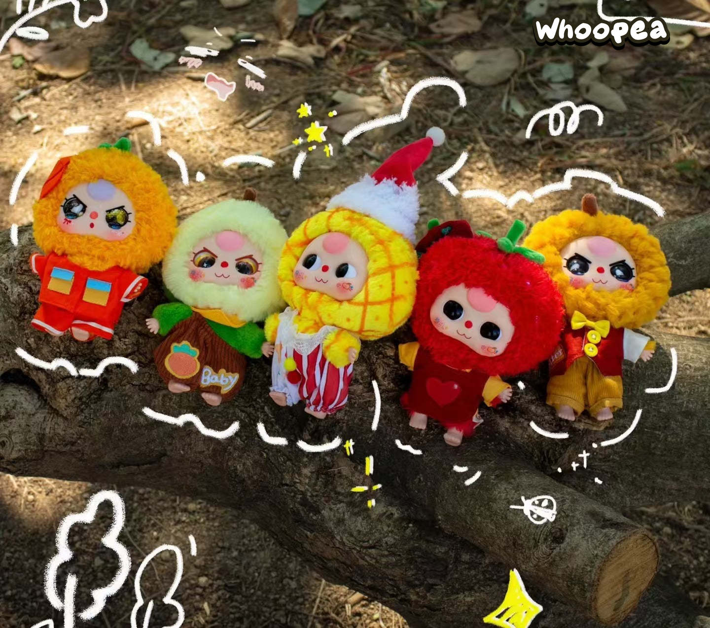 Baby Three Professional Dreamer Series Plush Dolls, Blind Box - Image 4