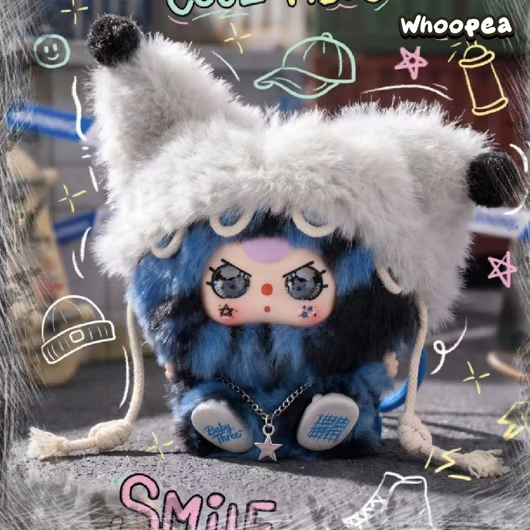 Baby Three Rebel Project Series Plush Pendant Blind Box - Image 4