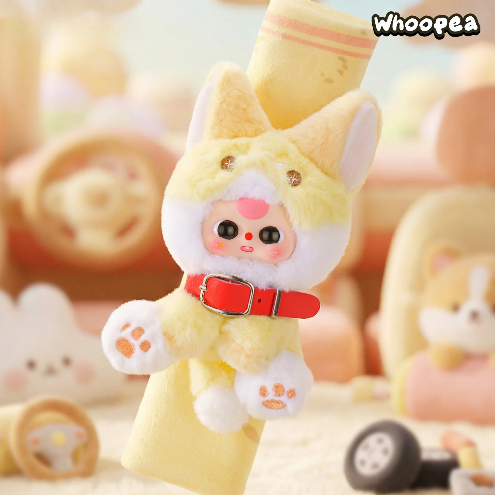 Baby Three Series Car Seat Belt Plush Shoulder Pad Blind Box - Image 4