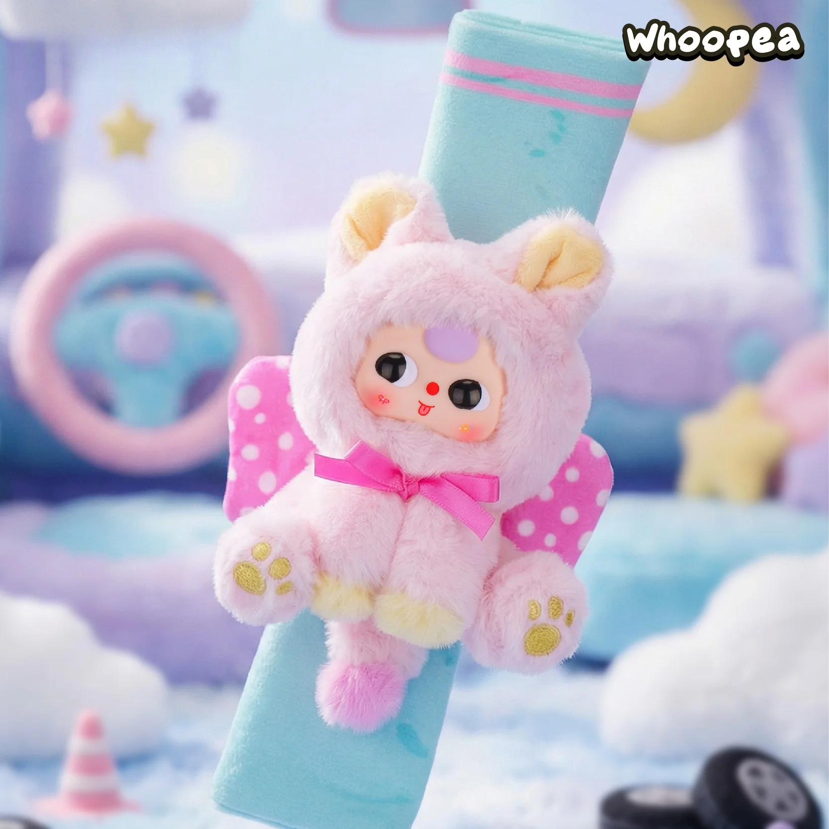 Baby Three Series Car Seat Belt Plush Shoulder Pad Blind Box - Image 5