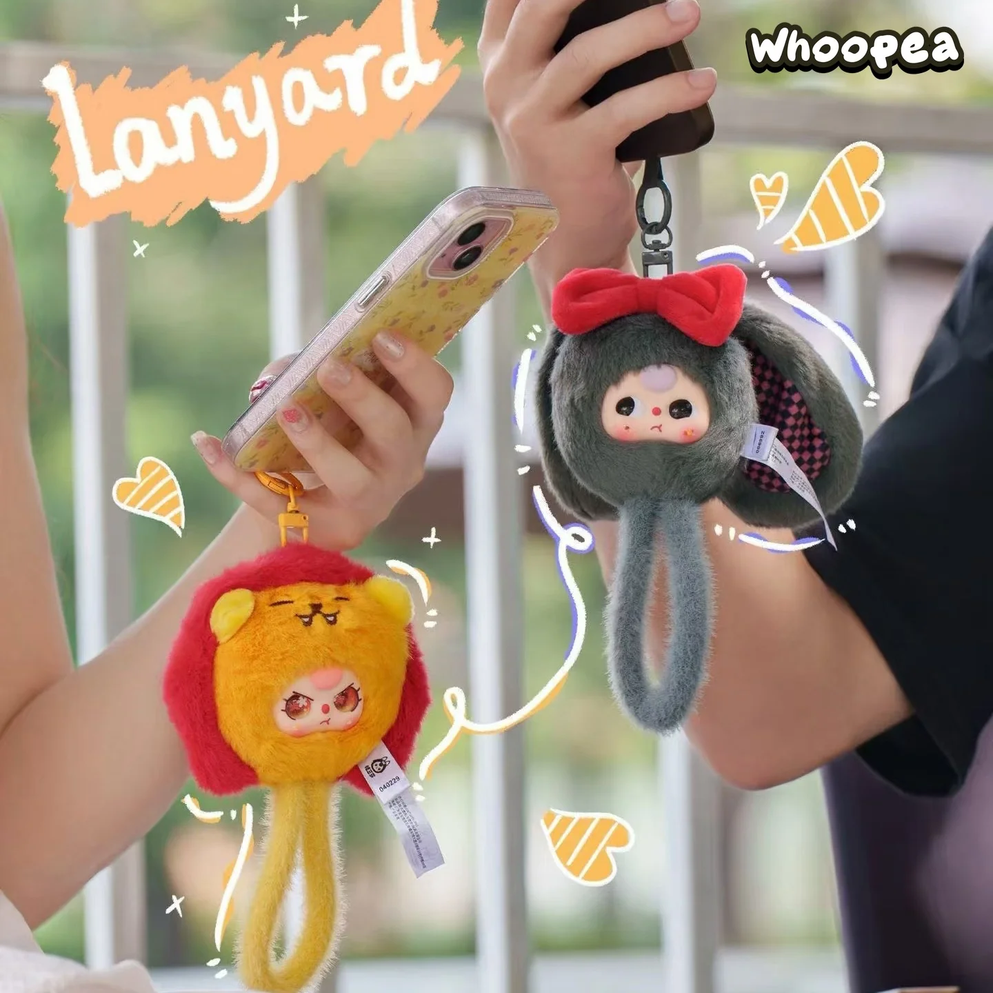 Baby Three Toddler Wrist Strap Plush Doll Charm Blind Box - Image 4