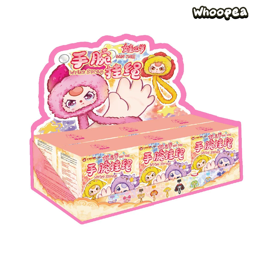Baby Three Toddler Wrist Strap Plush Doll Charm Blind Box - Image 6