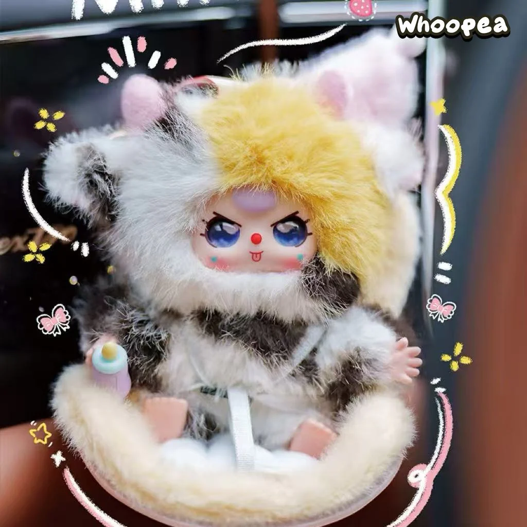 Baby Three Vehicle Mounted Baby Series Plush Dolls, Blind Box - Image 8