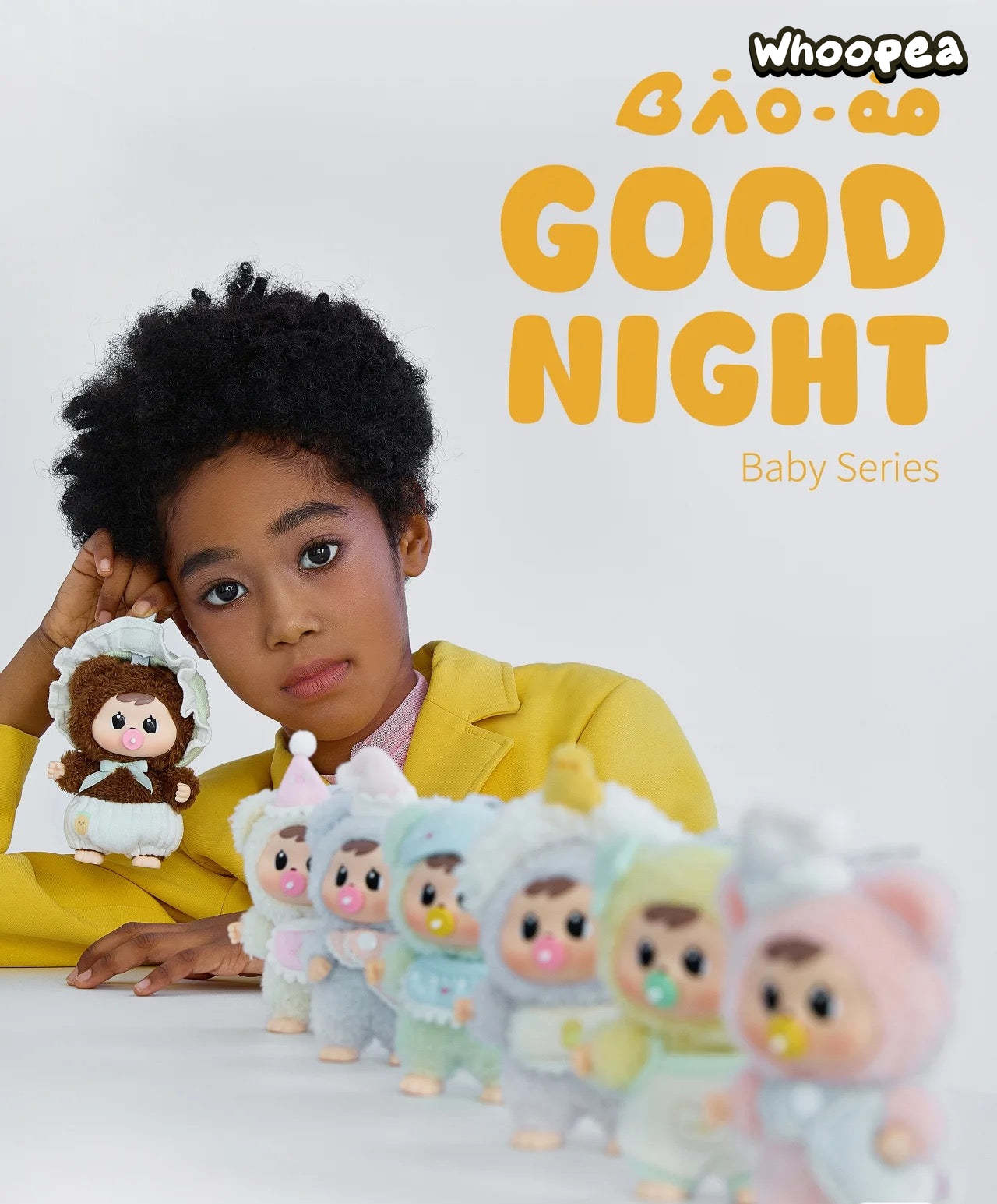 Bao-ao Goodnight Baby Series Plush Dolls, Blind Box - Image 16