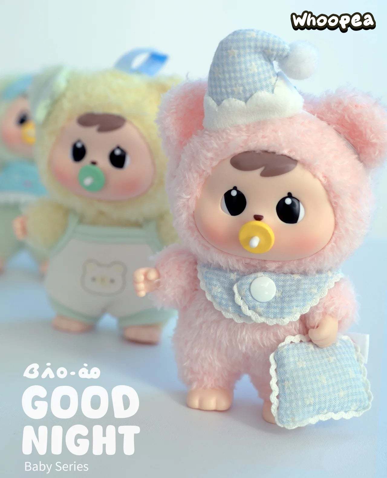 Bao-ao Goodnight Baby Series Plush Dolls, Blind Box - Image 3
