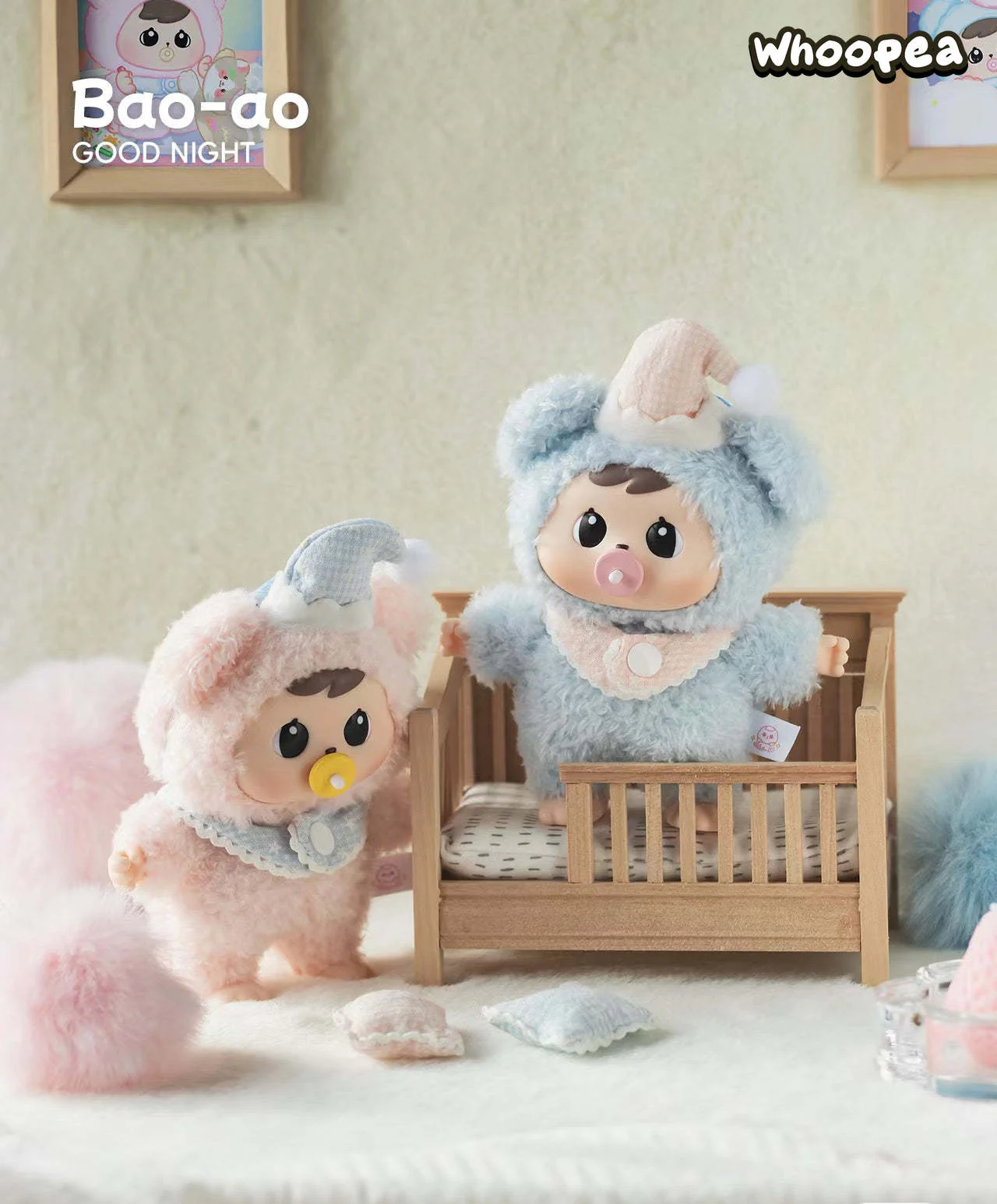 Bao-ao Goodnight Baby Series Plush Dolls, Blind Box - Image 4