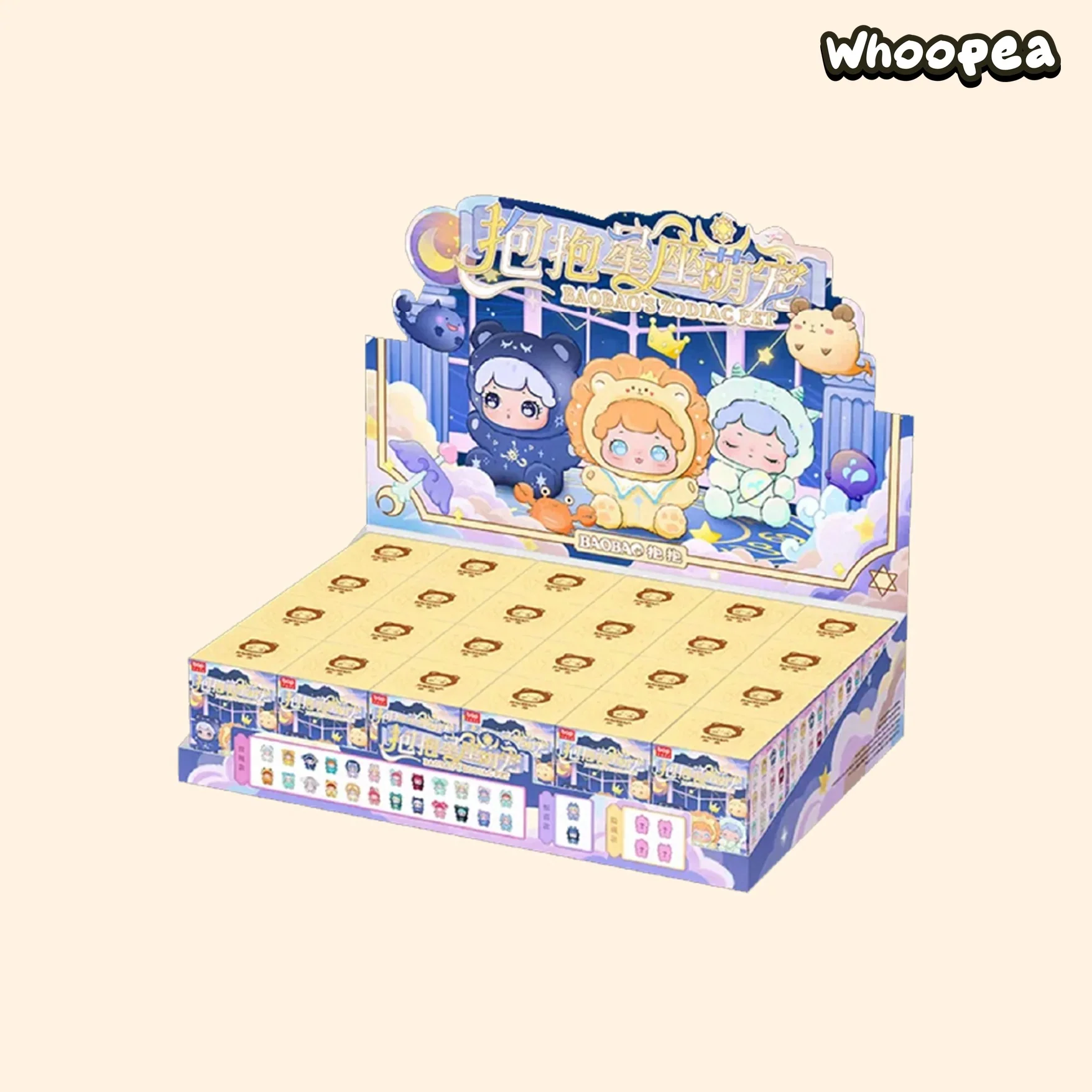 Baobao's Zodiac Pet Series Mini Beans Figures, Blind Box - Image 7