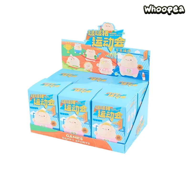 Bobo Pig Games Happy Sports Series Plush Pendant Blind Box - Image 7