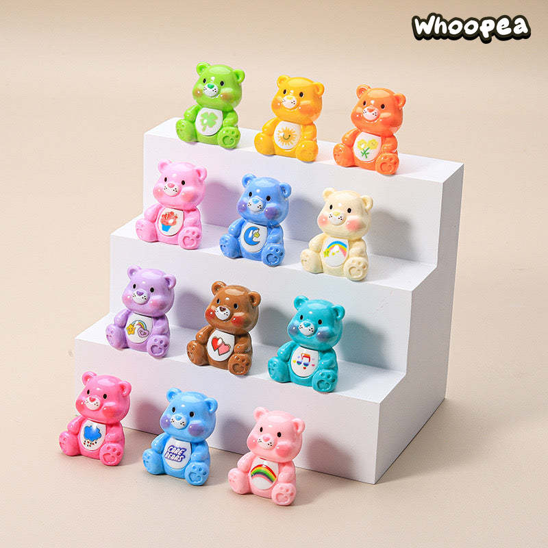 Care Bear Collection, Mini Figures, 12 colors, Regular Color - Image 5