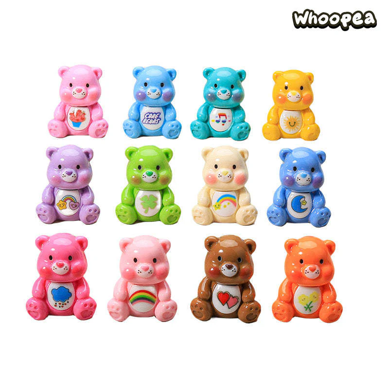 Care Bear Collection, Mini Figures, 12 colors, Regular Color - Image 6