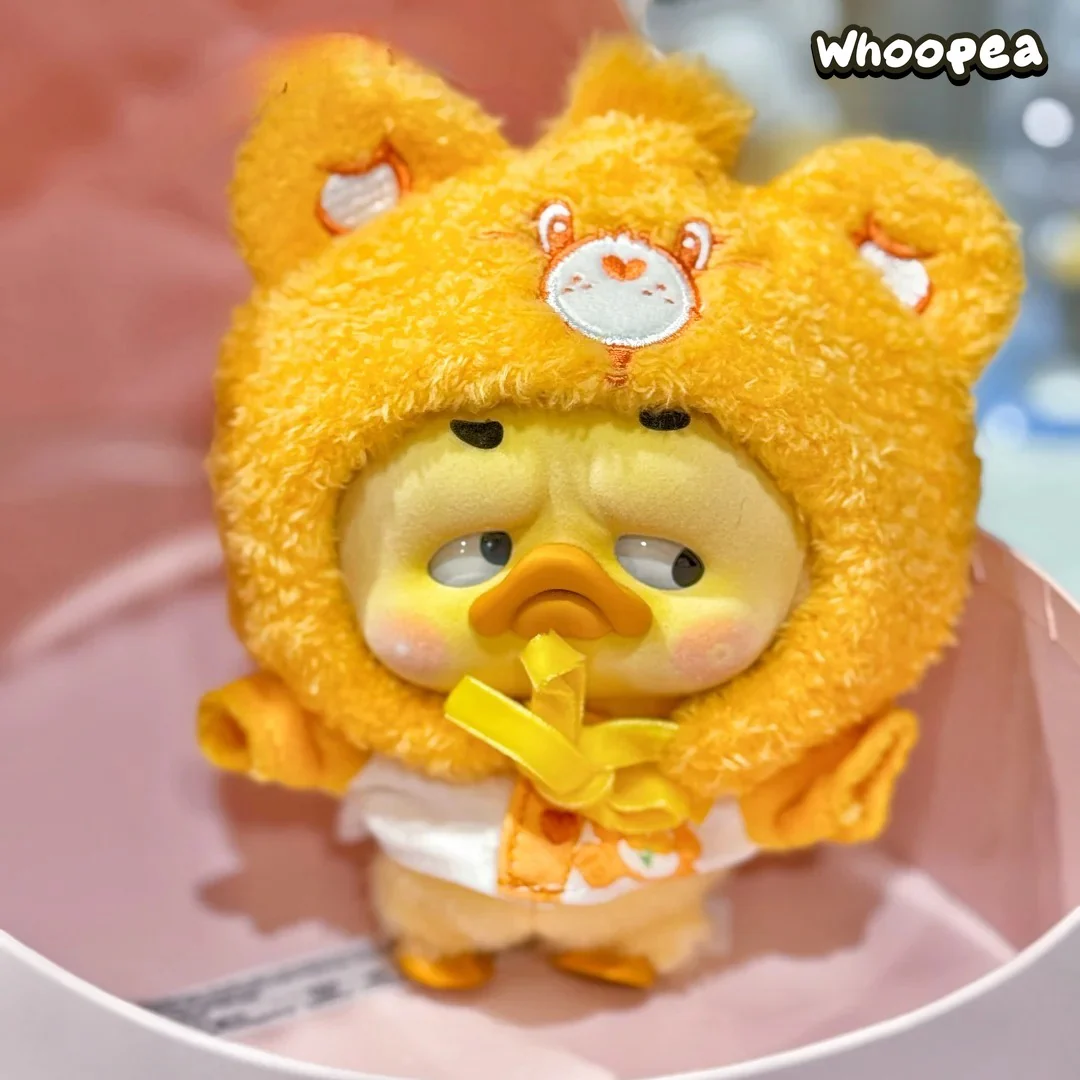 Care Bears x Upset Duck Neon Sweetheart Duck Series Plush Keychain Blind Box - Image 3