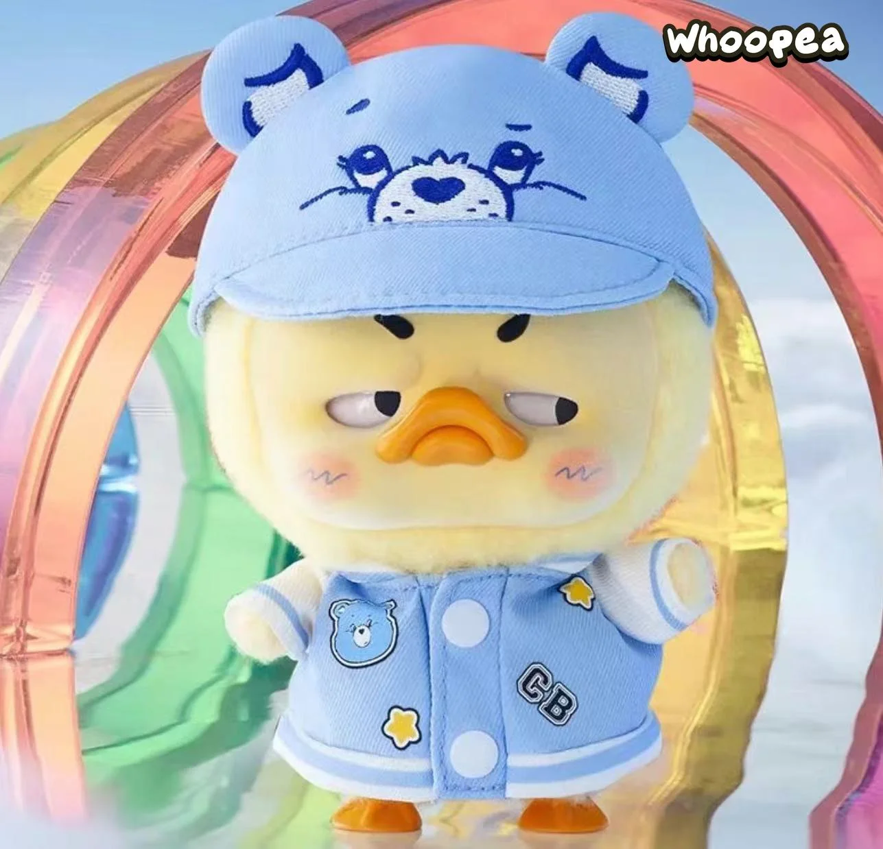 Carebears x UpsetDuck Be Rainbow Duck Series Plush Blind Box - Image 4