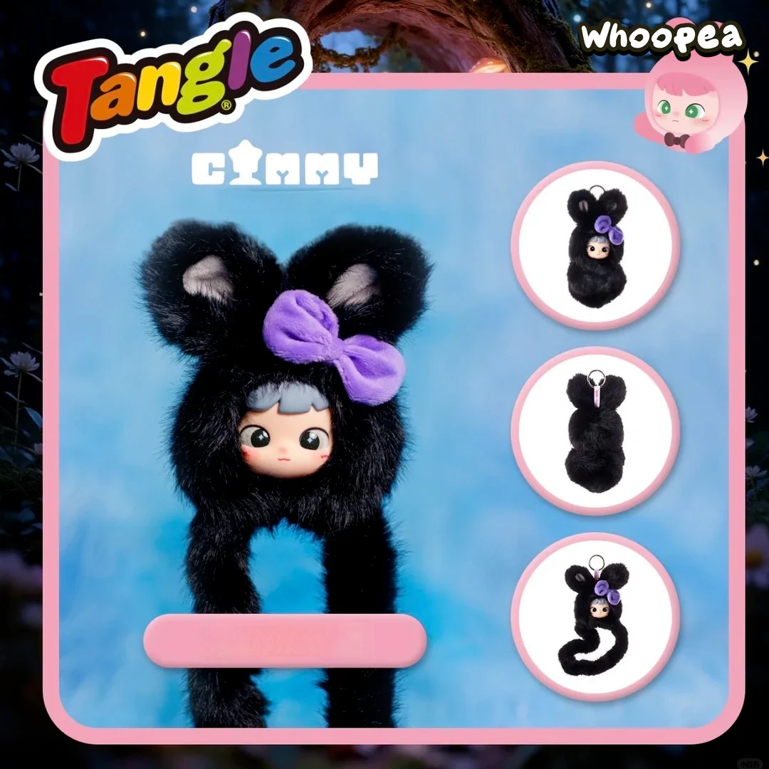Cimmy Heartthrob & Tangle Fluffy Bunny Series Plush Pendant - Image 3