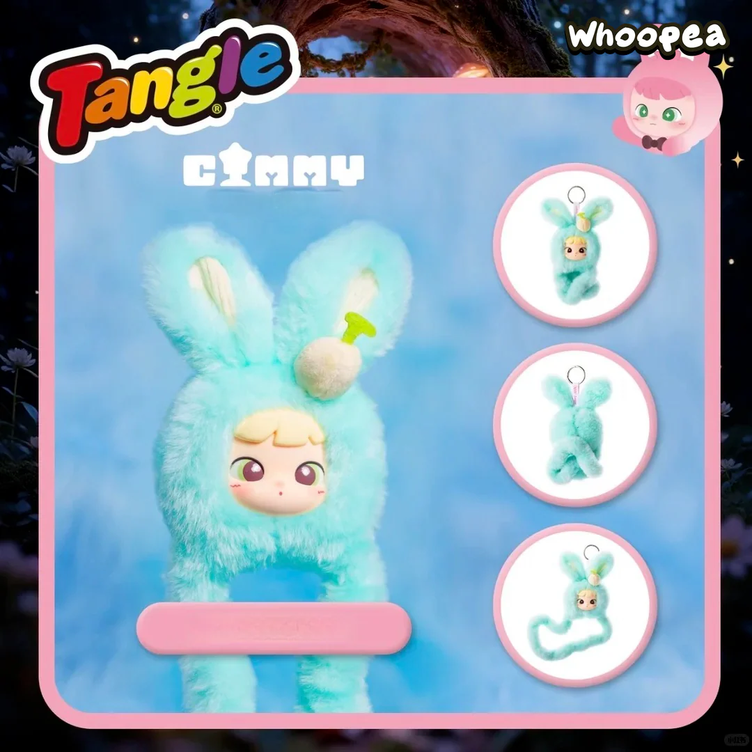 Cimmy Heartthrob & Tangle Fluffy Bunny Series Plush Pendant - Image 5