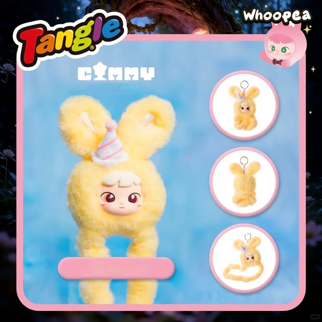 Cimmy Heartthrob & Tangle Fluffy Bunny Series Plush Pendant - Image 6