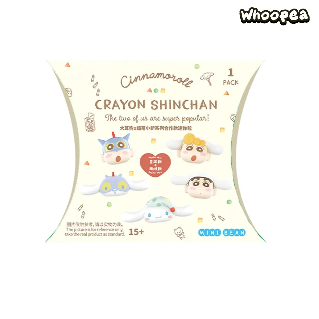 Cinnamoroll ×Crayon Shinchan Series Mini Beans Figures - Image 6