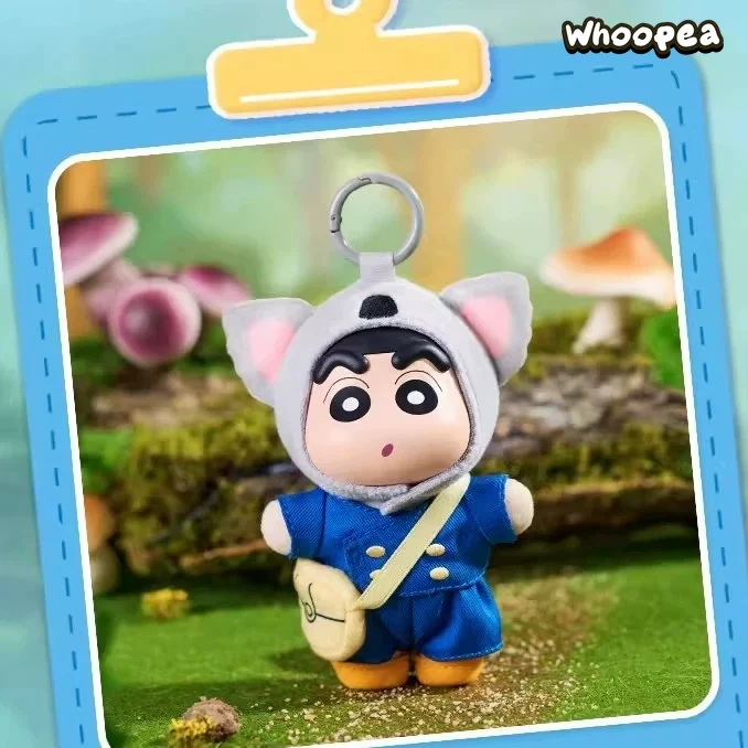 Crayon Shin-chan Cute Outfit Travel Series Plush Pendant Blind Box - Image 3