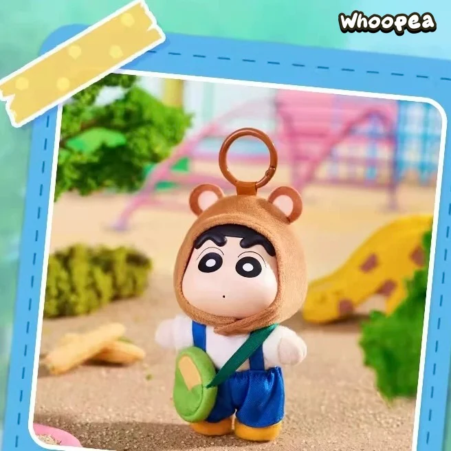 Crayon Shin-chan Cute Outfit Travel Series Plush Pendant Blind Box - Image 4
