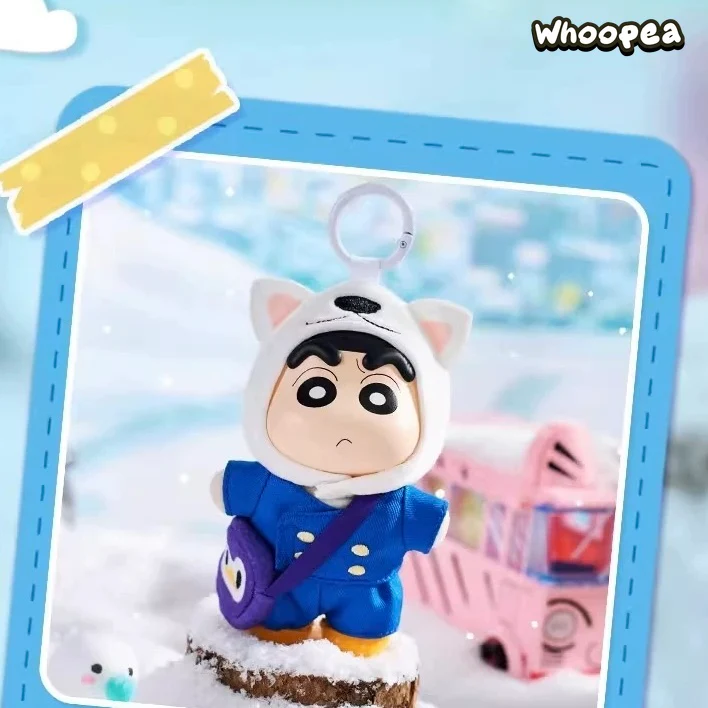 Crayon Shin-chan Cute Outfit Travel Series Plush Pendant Blind Box - Image 5
