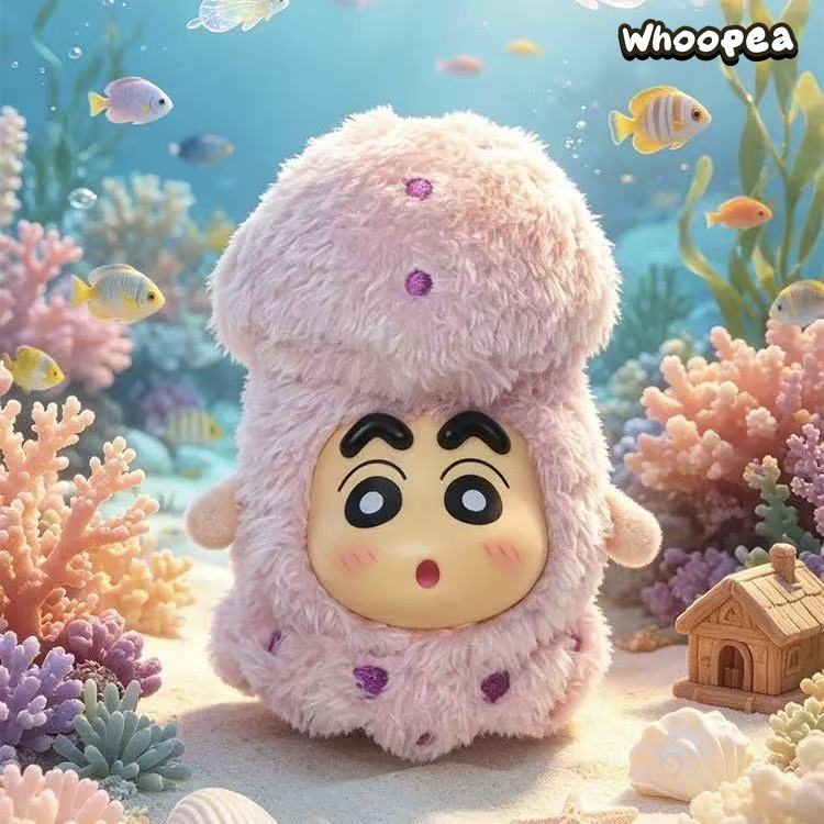 Crayon Shin-chan Deep Sea Adventure Series Vinyl Plush Pendant Blind Box - Image 4