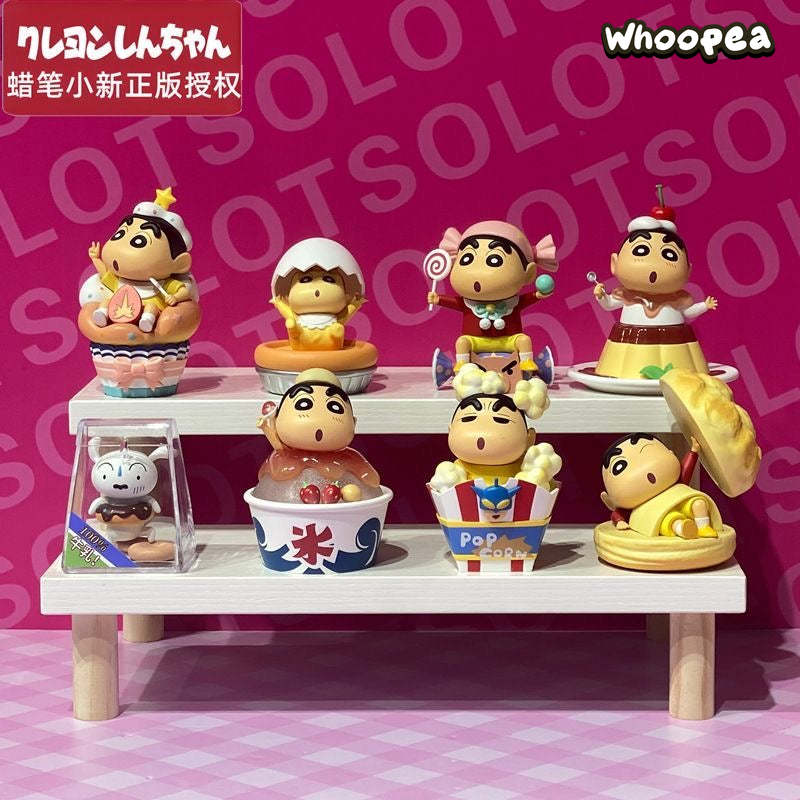 Crayon Shin-chan Dessert Time Series PVC Figures Blind Box - Image 12
