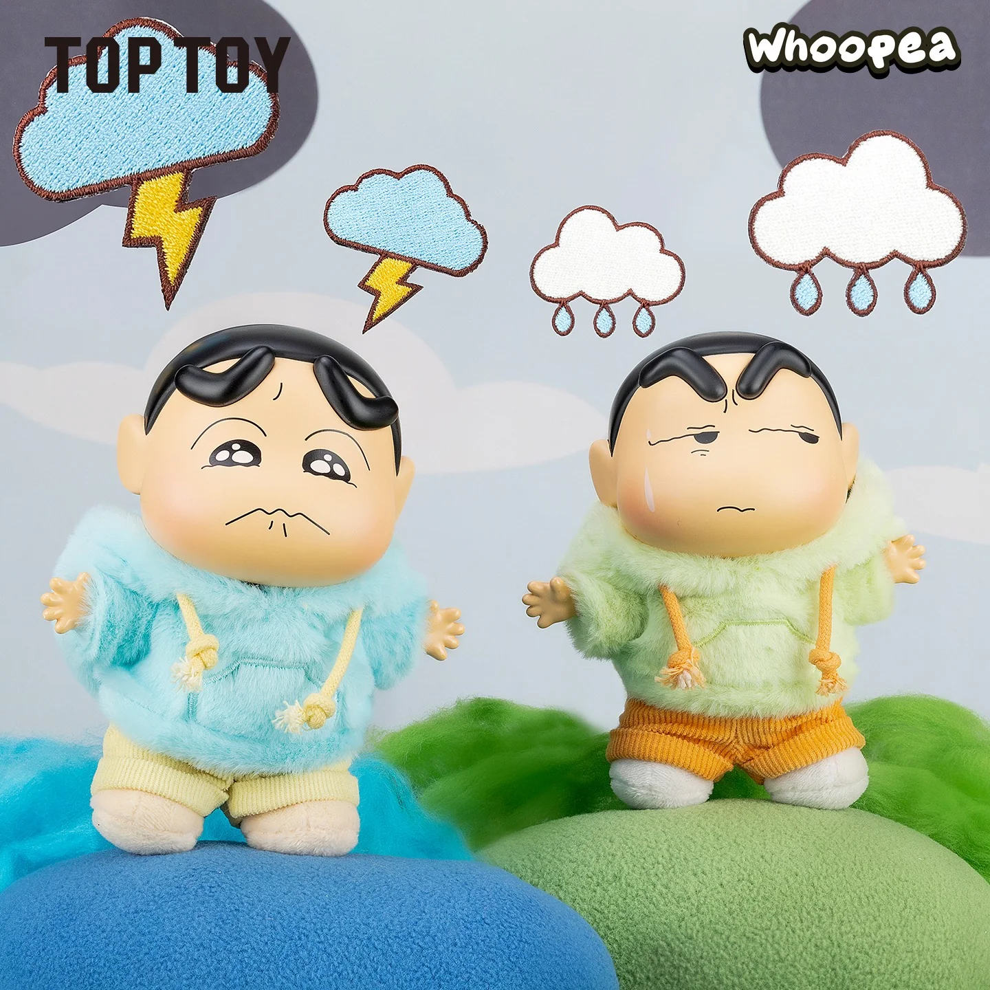 Crayon Shin-chan Emotional Dopamine Series Vinyl Plush Pendant, Blind Box - Image 3