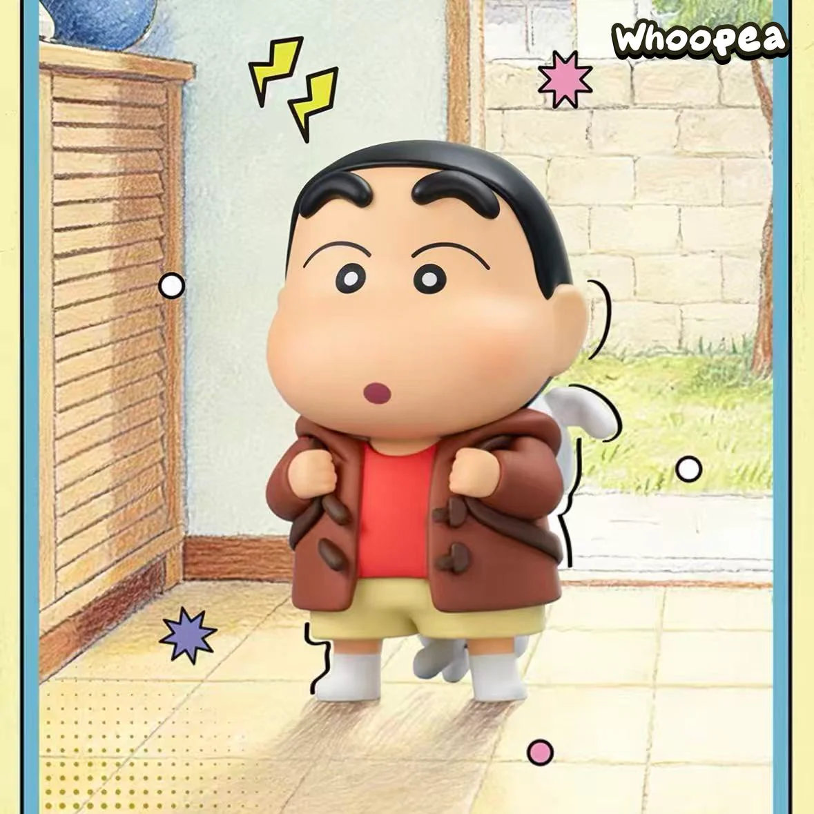 Crayon Shin-chan Retro Shiro Series Figure Blind Box - Image 6