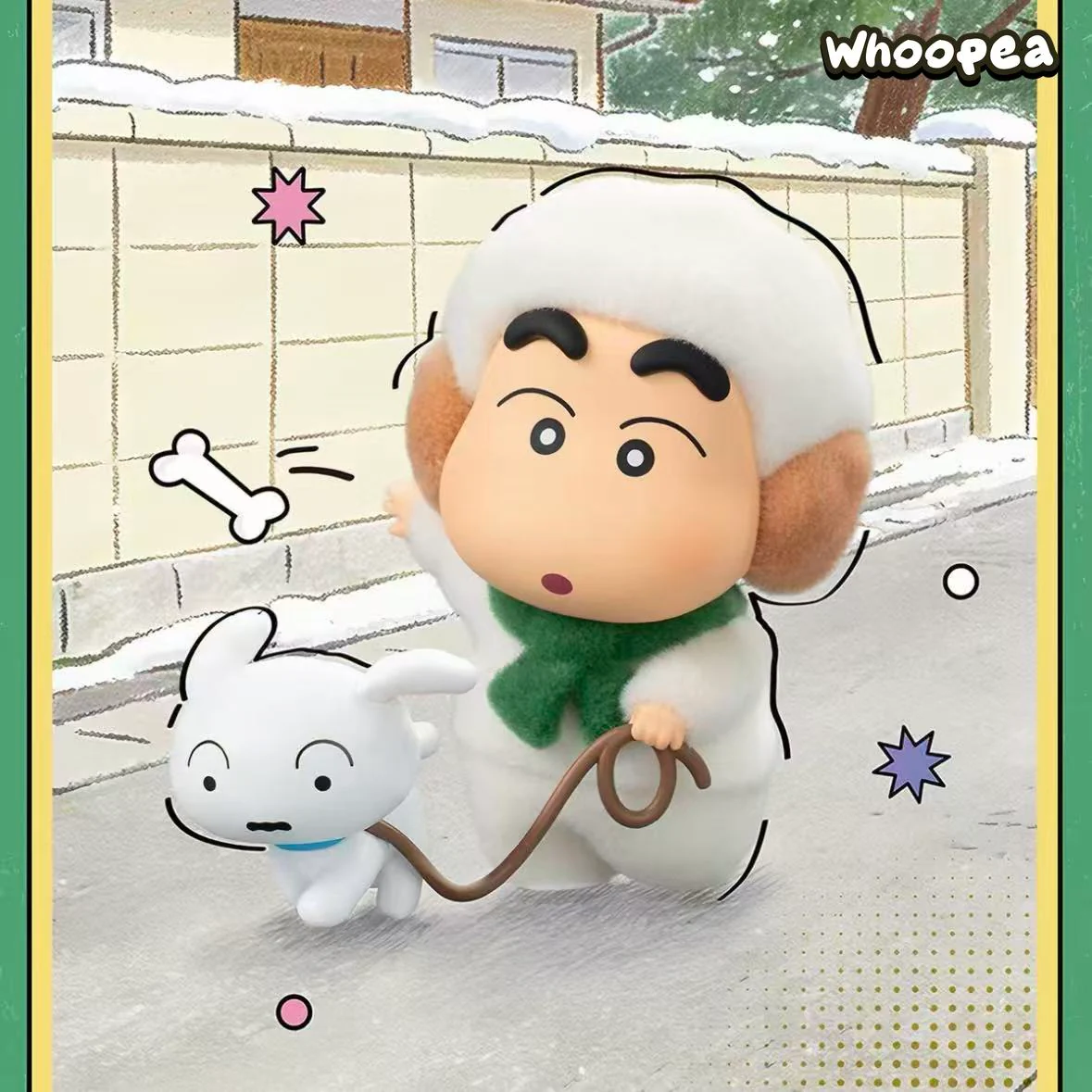 Crayon Shin-chan Retro Shiro Series Figure Blind Box - Image 7