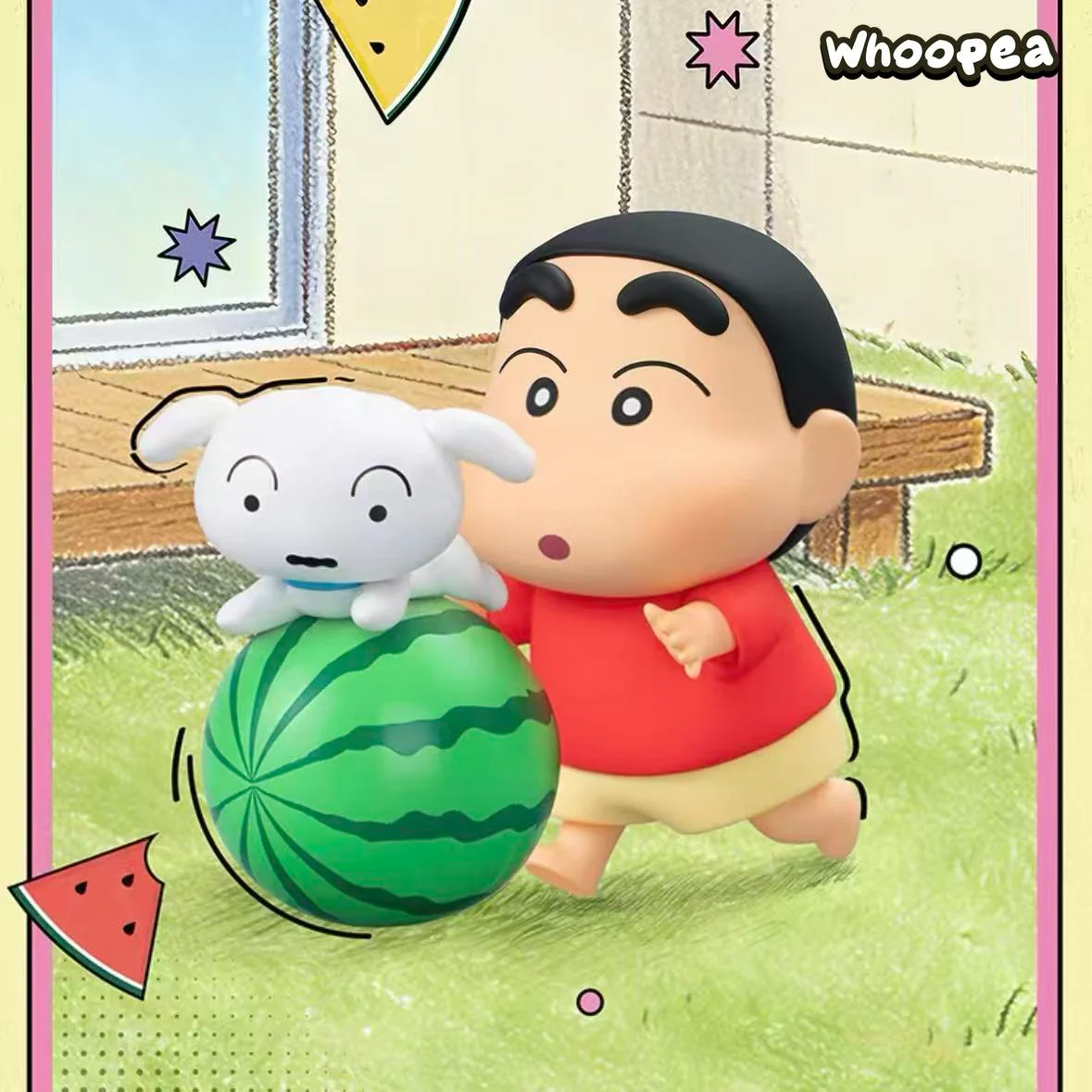 Crayon Shin-chan Retro Shiro Series Figure Blind Box - Image 8