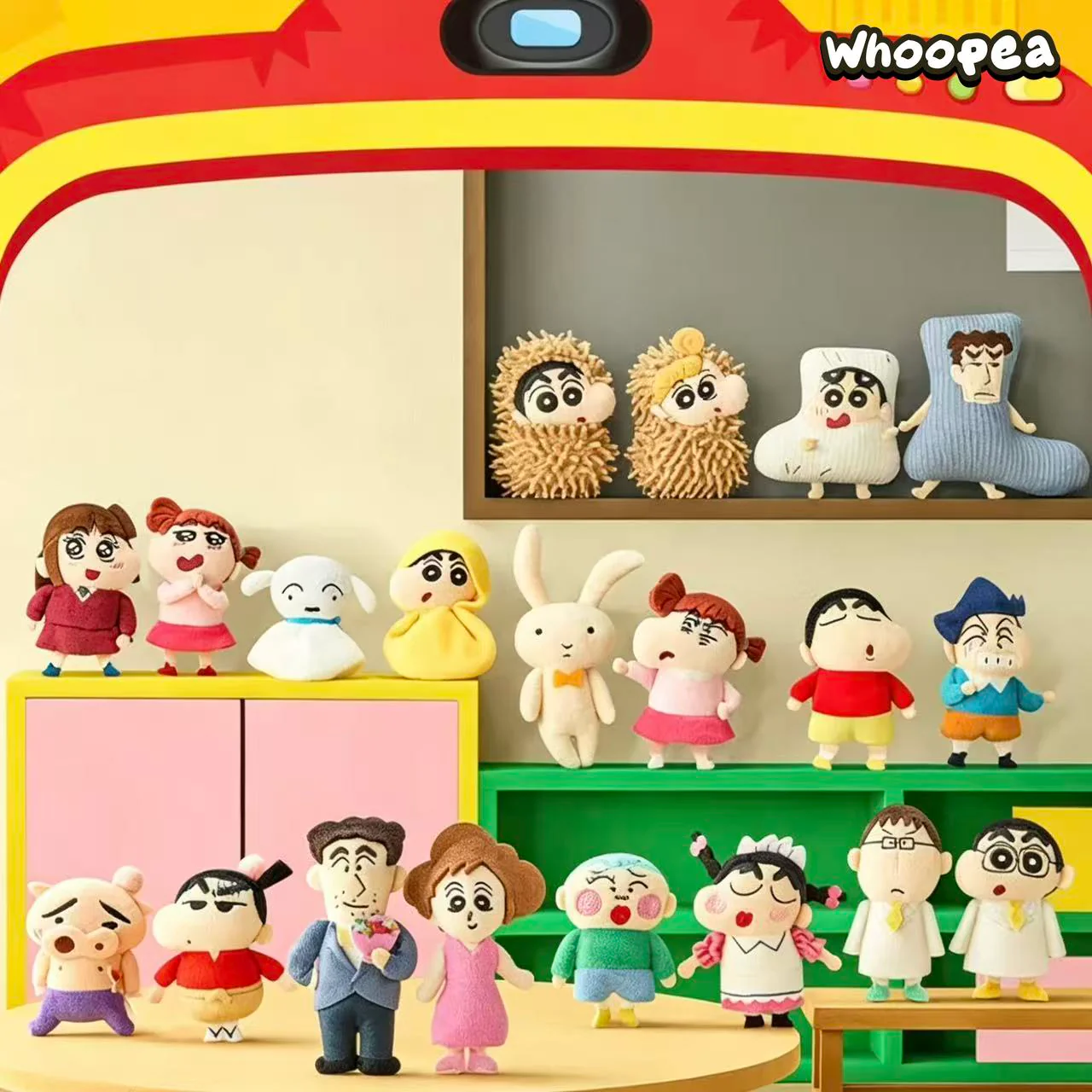 Crayon Shin-chan Weird Series Plush Magnet Blind Box - Image 2