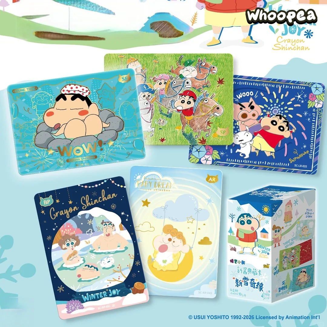 Crayon Shin-chan Winter Joy V5 Series Trading Card Blind Box